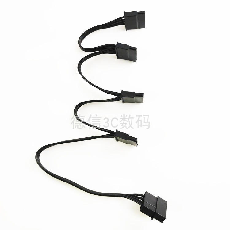 Large 4D mouth 4P old-style IDE 10% 45 SATA power cord 1 drag 4 serial port SSD hard disc power supply line turn 1 minute 5