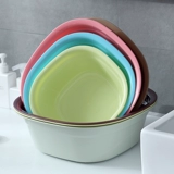 Большой детский маленький пластиковый таз для стирки для домашнего использования для школьников, увеличенная толщина