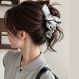 Мигающая заколка-крабик, ткань, акула, заколка для волос, облако, французский стиль, изысканный стиль, новая коллекция