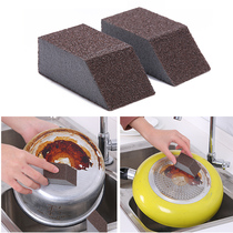 Nano Amazing Diamond Sand Wipe Pan Magic Rubbing Force Sponge Kitchen Clean Multifunction Brushed Pan Brush Bowl Decontamination