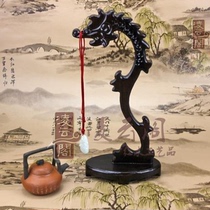 Wood carving jewelry display stand Jade jewelry necklace hanging jade hanging jade frame Jade jade hand string ornaments Photo props