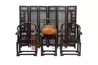 Rosewrthing Noble Palace Screen Screen 4 -Piece Set