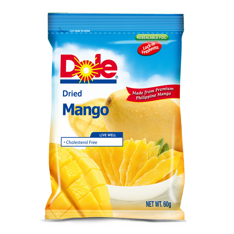 【天猫超市】菲律宾进口水果干 Dole都乐芒果干 60g/包