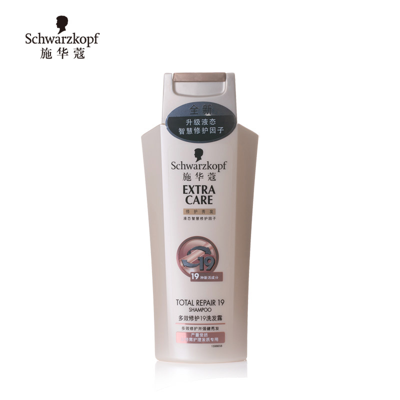 【天猫超市】Schwarzkopf施华蔻多效修护19洗发露200ml 受损修复