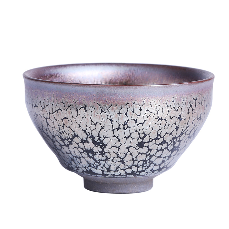 Jianyang tire iron zijin oil droplets built one keller of restoring ancient ways undressed ore glaze ceramic host a single sample tea cup tea cups