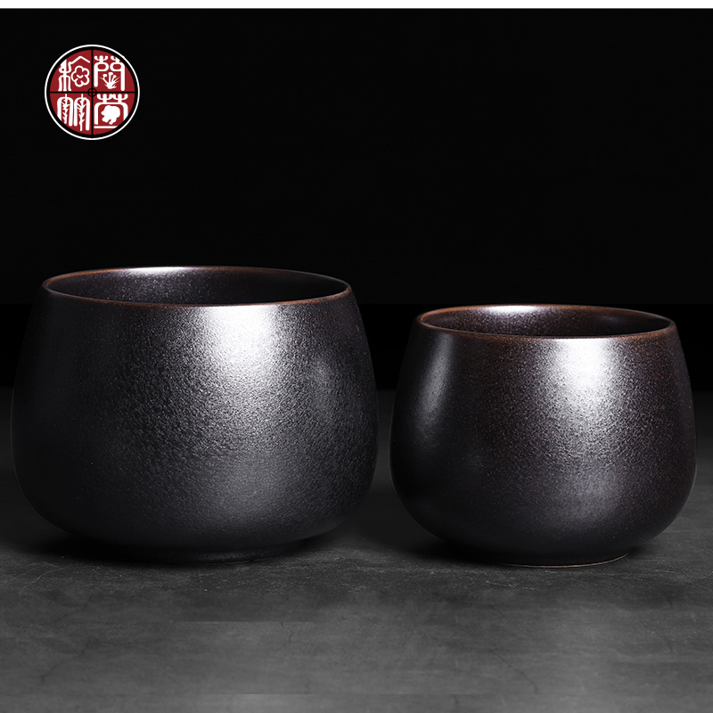 Tea Tea wash your Japanese ceramic size variable retro cup zen Tea accessories in hot water jar household barrel