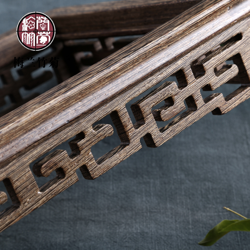 Kung fu tea chicken wings wood accessories tea tea tea tea stove frame simple household creative office