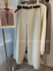 Elongate the proportion! South Korea’s Dongdaemun temperament wears straight-cut slim casual pants with belt for women 2025 autumn