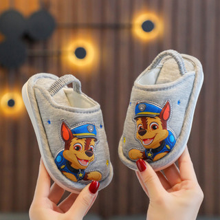 Paw paw team infant children's cotton slippers cartoon autumn and winter