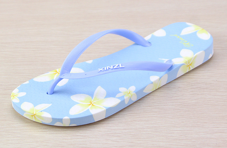 Bà Summer Flip Flops Gỗ Phong lan In Dép xỏ ngón Du lịch chống trượt Giày đi biển gucci dép