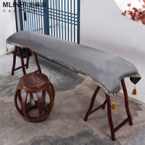 Guzheng dust cover cloth new Chinese padded satin solid color simple piano cloth 163cm165cm universal