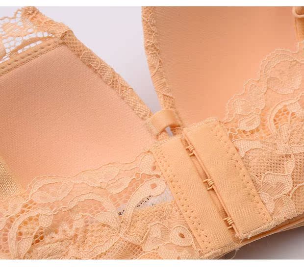 [Đồ lót nhà bếp] H ~ 28 AB pass cup Cup bốn góc điều chỉnh ren tập hợp bra bra bra nhỏ áo thể thao