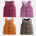 Áo vest nữ mùa đông cho bé gái ngắn phiên bản Hàn Quốc của cotton 2018 mùa thu đông mới bé trai và bé gái vest hai dây dày cho bé shop quan ao baby Áo ghi lê