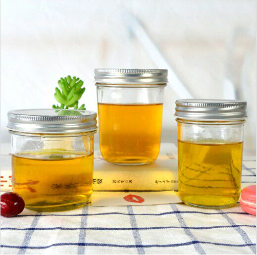 Jam bottle caviar Jam Strawberry Jam Sealed Jars Nest Glass Bottle Cake Mousse Cup Sauce packed with bottles