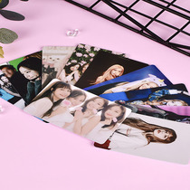 blackpink star support card stickers diy peripheral stickers hand account waterproof Sanxia club custom poster postcard