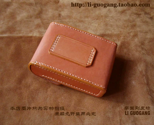 Кожаная/чистая мешка для талии на тали