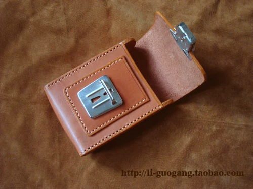 Кожаная/чистая мешка для талии на тали