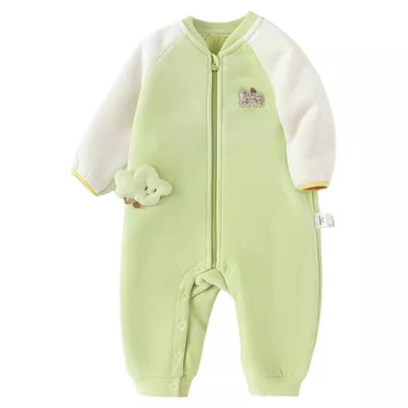 巴拉巴拉童装宝宝连体衣新生婴儿衣服哈衣2025新款儿童冬装加绒萌