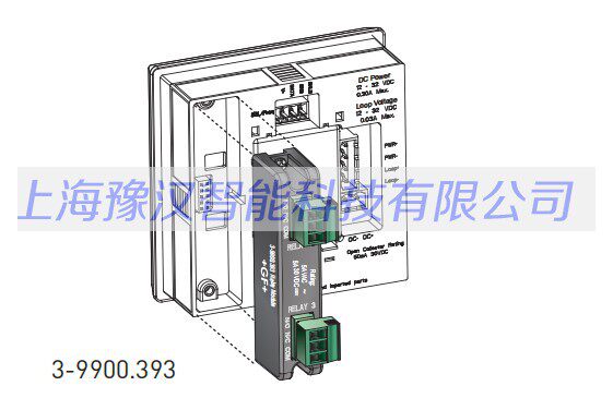 Original United States GF Relay Module 3-9900 393 Switch output suitable for 3-9900-1 meters