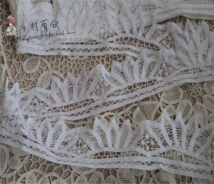 Special price foreign trade white cotton baidaili lace clothing sheet decoration lace accessories handmade DIY