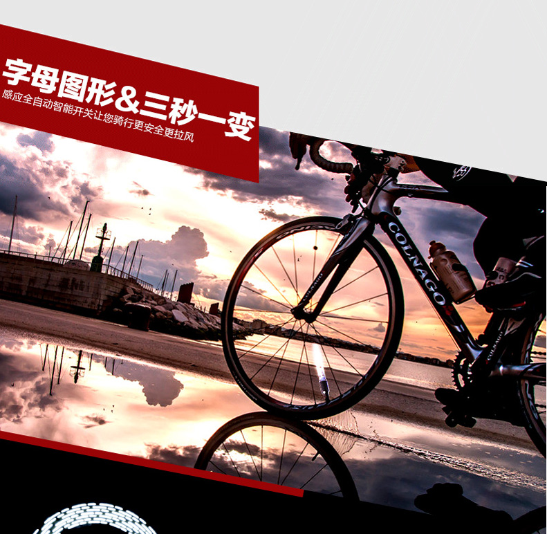 Eclairage pour vélo ONLINELOVE - feux de Valve - Ref 2397561 Image 27