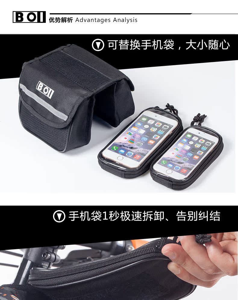 Sacoche pour vélo ONLINELOVE - Ref 2216866 Image 14