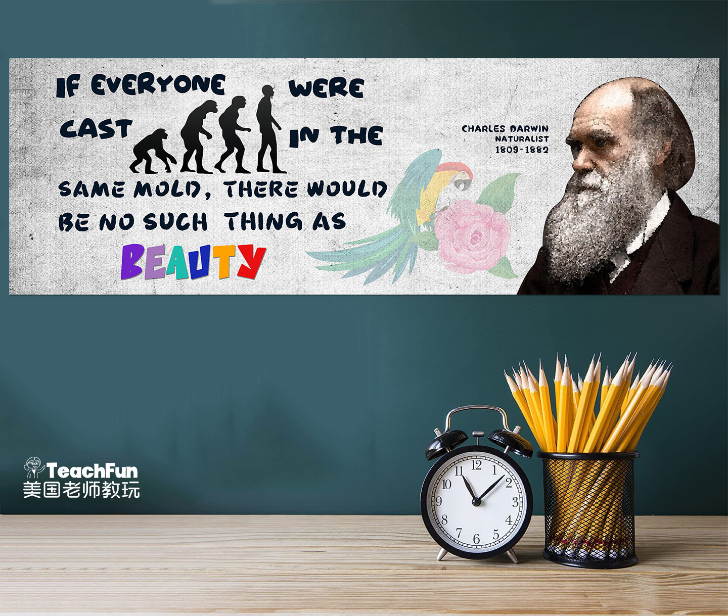 25年最新｜小学生初中英文名言天花板布置，教室环创神器+名人语录装饰海报推荐-玩具挂图-淘宝好物网