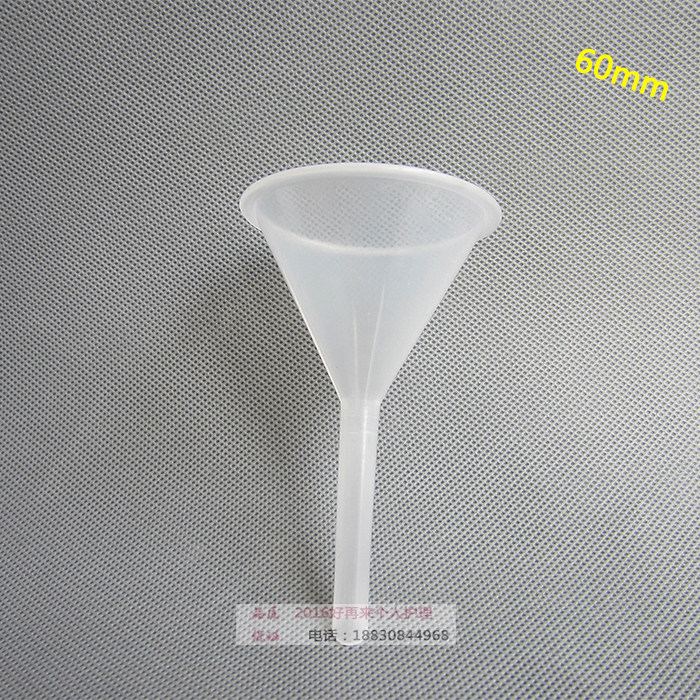 60mm Funnel Triangle Funnel Segmentation Funnel Divide Funnel PP Plastic High Temperature Funnel Special Price