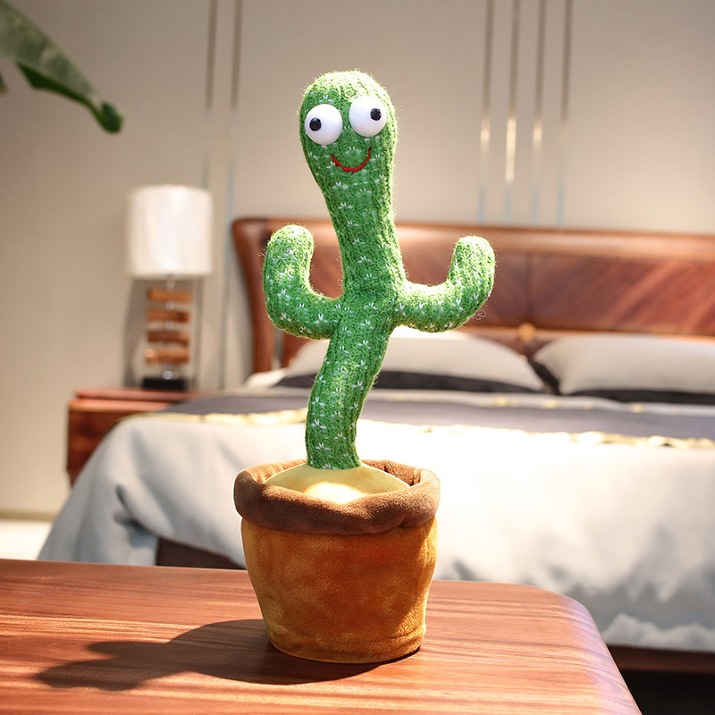 Dancing cactus spoof birthday gift female sand sculpture creative boy to send girlfriend girlfriends funny and funny