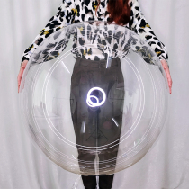 (E brand)Bobo ball 6 inch 12 inch 18 inch 24 inch 36 inch transparent stretched version of the ball leather highlight non-marking BOBO ball