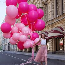 24-inch 12-gram thickened matte balloon wedding wedding decoration Birthday party decoration shopping mall opening celebration activities