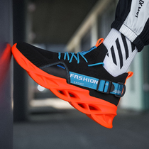 Boys 2022 new autumn anti - slip breathable sneakers shoes absorbed shoes comfortable and easy casual running shoes