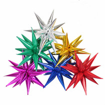 Rugby series Water drop light balloon Aluminum foil balloon Aluminum film balloon