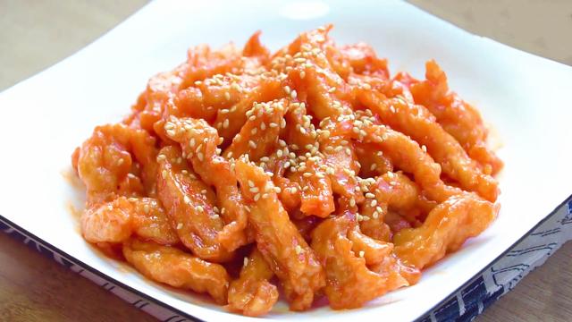 糖醋里脊不用猪肉也好吃,这肉比猪肉好吃
