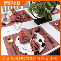 Chinese Dining Mat Hotel Dining Mat Home Insulation Mat Cloth Art-like cupping room Dining Room Dining Dinner Table Dinner Plate Mat