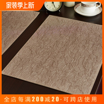 (Gift) Real paid gold seats 1299 DELIVERED RANDOM COLOR STYLE LEATHER DINING MAT 4 LIMITED COLLAR