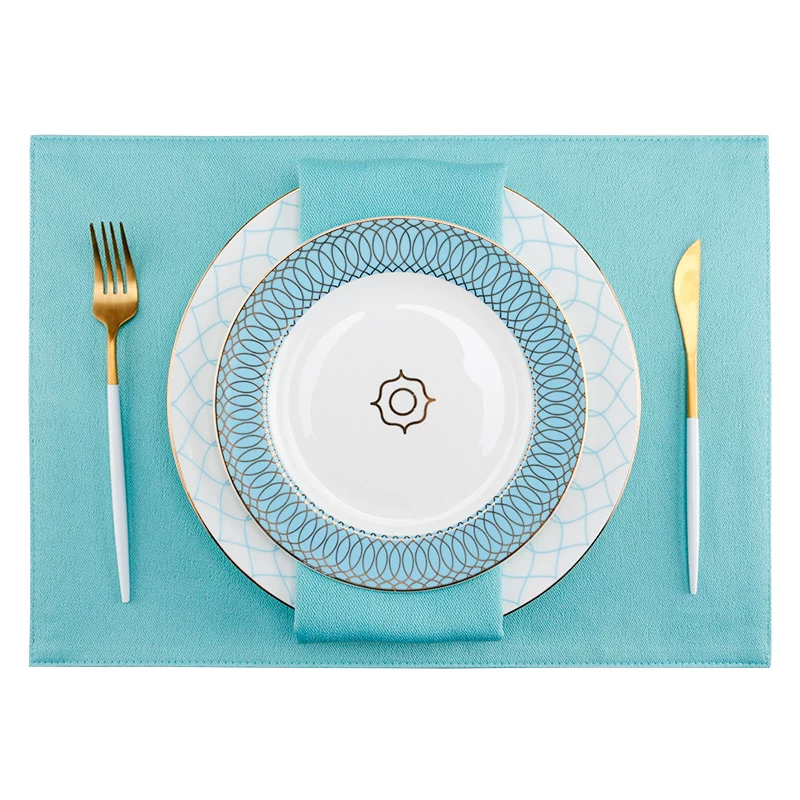 Tableware, set, high-end dinner plate, European style