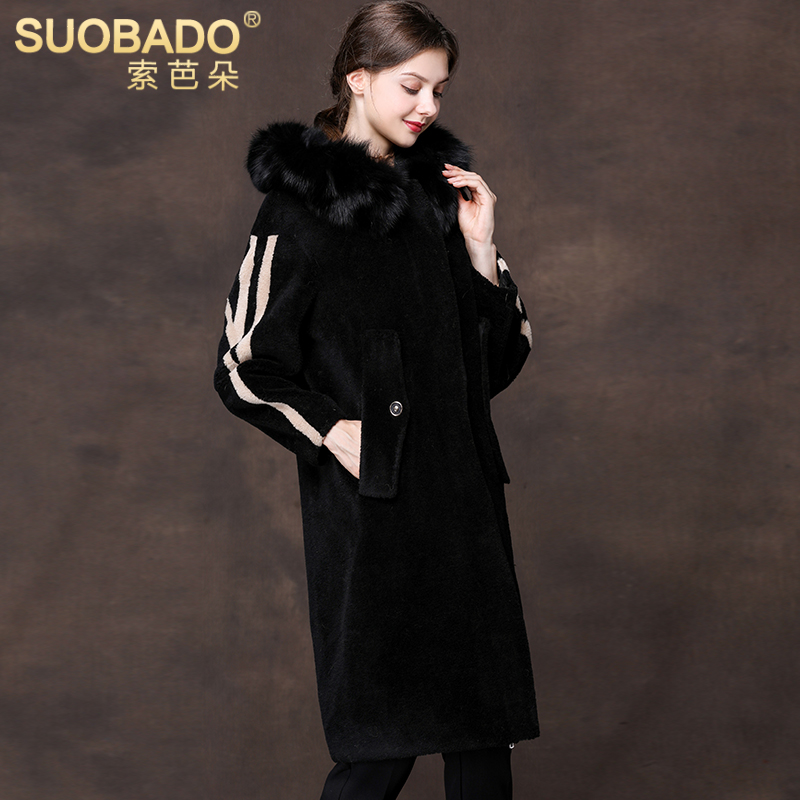 Manteau de fourrure femme SUOBADO    - Ref 3171794 Image 4