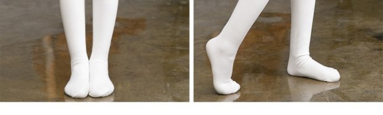 Cô gái mùa thu và mùa đông dày lên cộng với quần nhung đen của trẻ em vớ cotton trong vớ nhảy trắng trẻ em lớn vớ công chúa cho bé gái
