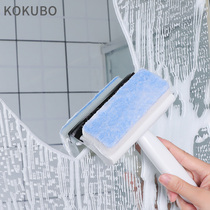 Japan imported kokubo glass scraper wall tile cleaning brush Bathroom floor descaling brush bathtub sponge wipe