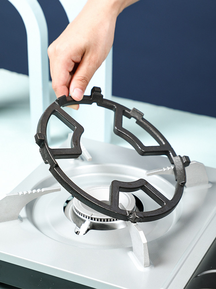 Gas gas gas stove rack bracket fittings stove frame small boiler frame four-five claw common fried pan milk pot anti-slip frame