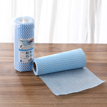 Kitchen lazy non-woven non-woven rag disposable dish cloth linen dish towel can be washed wet and dry dual-use