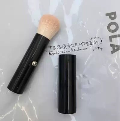 Japan direct mail POLA NOCTURNAL portable blush brush pure hair made of small and convenient