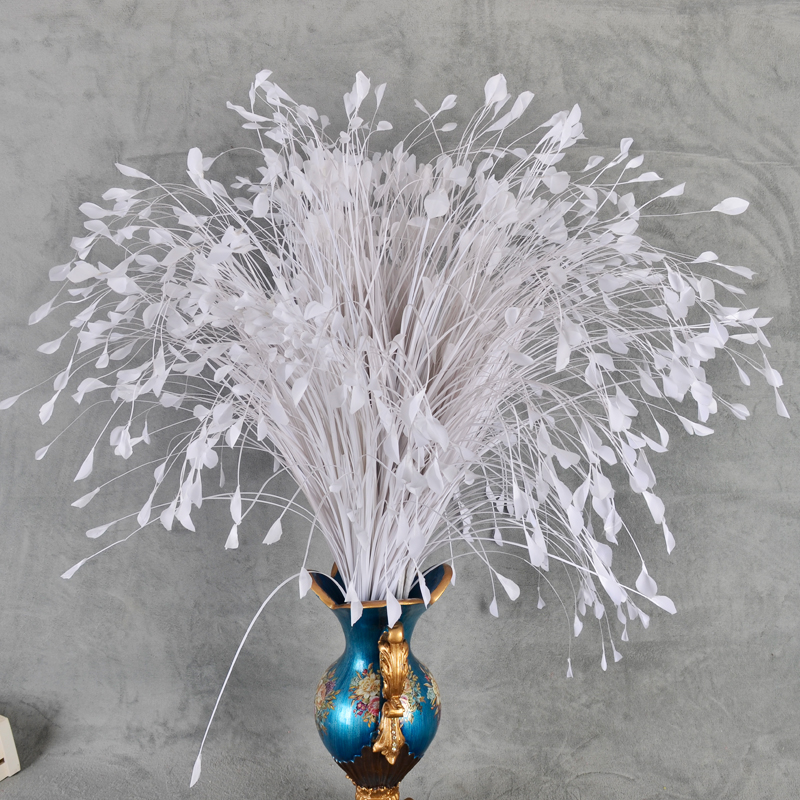 New simulation peacock grass wedding feiling grass Butterfly flower phoenix tail grass fake flower Wedding decorative flower Reed onion grass