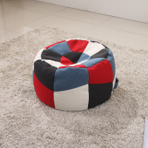 Sloth couch stool for home wearing Shoes Stool Creative Living Room Round Footstool Try Dressing Room Small Stool Fabric round Stool Bean Bag