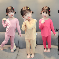 Baby pajamas Mordale set spring and autumn thin baby pajamas pajamas pajamas long sleeves air-conditioned gown girls home wear