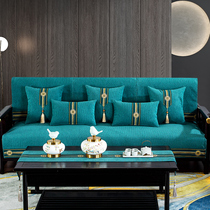 New Chinese sofa cushion four seasons universal non-slip high-end chenille sofa cover high-end atmospheric light luxury cushion