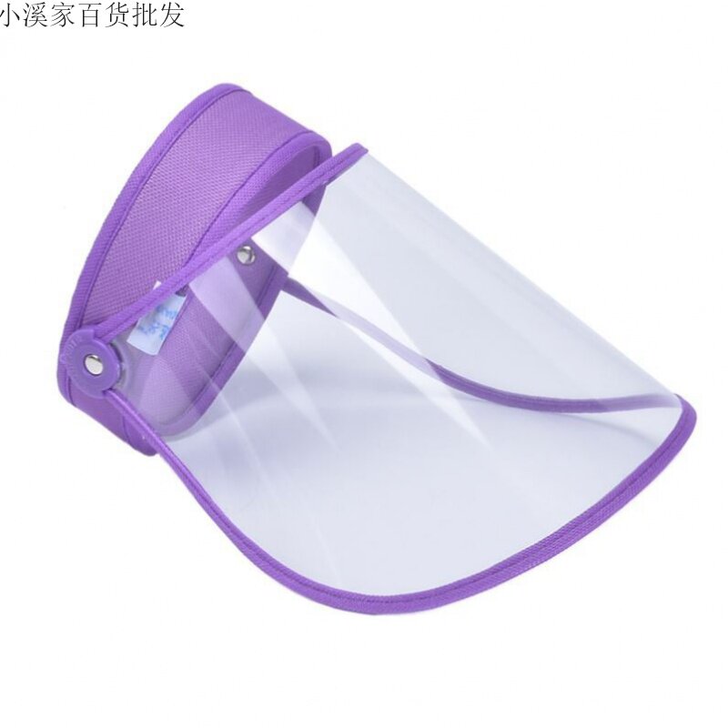 Anti-droplets theorizer clear protective face shield Anti-fog protective face hood small mask not capable of foggy child