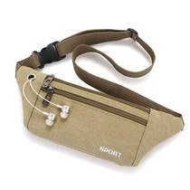 Bag men Men work construction site boast smart phone fanny pack Elderly work with womens bags soft 