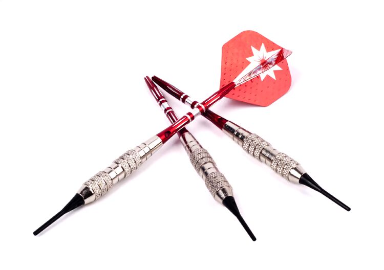 Dongye phi tiêu Chuyên nghiệp phi tiêu mềm kim phi tiêu 18g hộp phi tiêu điện tử đặt một bộ 3 - Darts / Table football / Giải trí trong nhà phi tiêu sắt